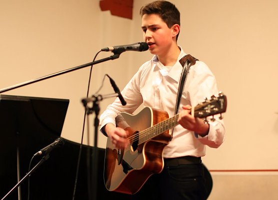 Aleander Friedrich verbreitete Country-Feeling (Foto: H. Roeder)