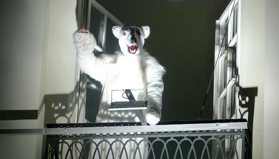 Premiere im 16. Fenster (Foto: B. Susemihl)