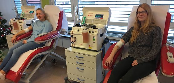 Regelm&auml;&szlig;ige Spender (Foto: Plasma Service Europe)