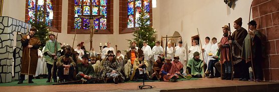 Weihnachtsgottesdienst der Nordth&uuml;ringer Lebenshilfe (Foto: I. Krug)