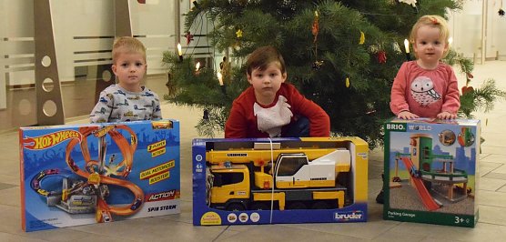 Vorfristige Bescherung (Foto: KSK)