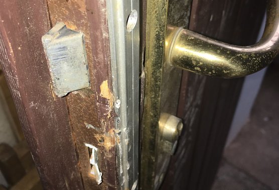 Aufgebrochen (Foto: privat)