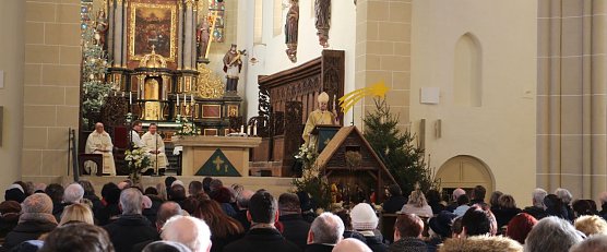 Einweihung der Erweiterung des St. Josefhaus im Nordh&auml;user Dom (Foto: Angelo Glashagel)