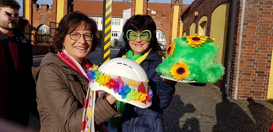 Gleich geht es unter Tage (Foto: C. Wilhelm)