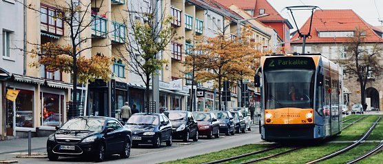 Diskussion um Straßenbahnerweiterung (Foto: Angelo Glashagel) Diskussion um Straßenbahnerweiterung (Foto: Angelo Glashagel)
