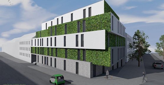 Entwurf zu "WBGGreen One" (Foto: WBG Südharz) Entwurf zu "WBGGreen One" (Foto: WBG Südharz)