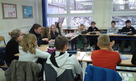 Seminar f&uuml;r Klassensprecher an der Regelschule Am F&ouml;rstemannweg (Foto: Staatliche Regelschule Am F&ouml;rstemannweg )