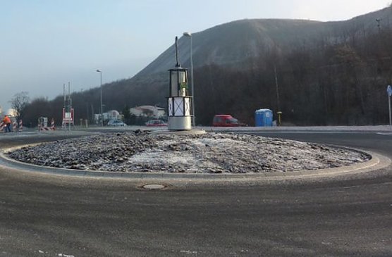 Neuer Kreisel (Foto: E. Kagelmacher)