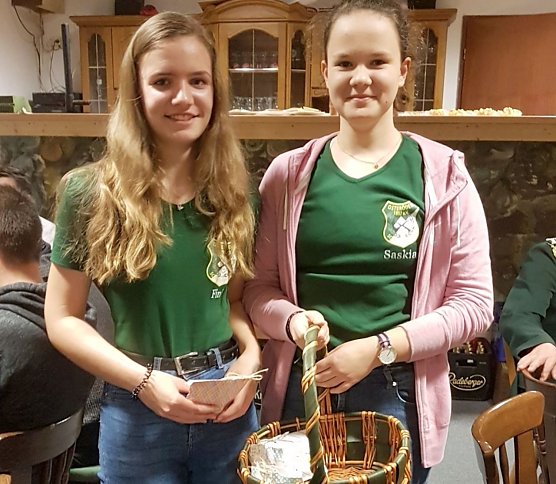 Nachwuchsgruppe mit Geschenken (Foto: privat)