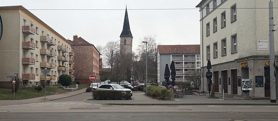 Hier soll eine neue Tiefgarage entstehen (Foto: nnz)