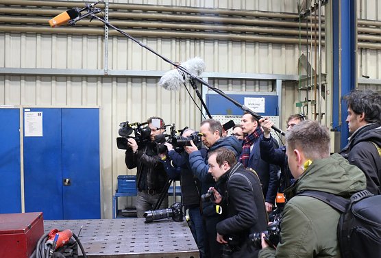 Was bringt ein Bundespr&auml;sident mit? - vor allem Aufmerksamkeit (Foto: Angelo Glashagel)