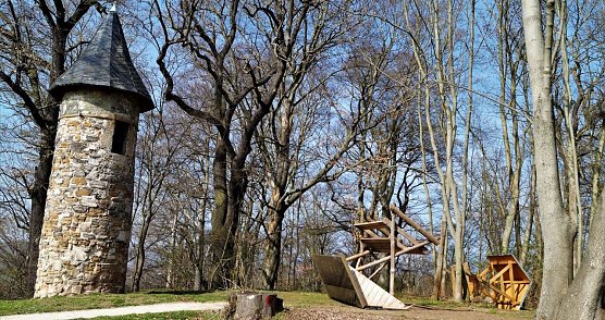 Vandalismus im Park Hohenrode (Foto: privat)