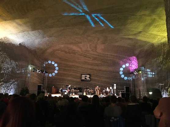 Das letzte Konzert vor der Reparaturpause (Foto: Erlebnisbergwerk)