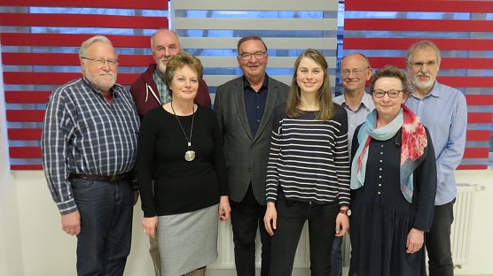 Klaus Schweineberg, Winfried Klessen, Joachim Le&szlig;ner, Tina Kallmeyer, Andreas Weigel, Annekatrin Weigel, Joachim Schneider (Foto: Joachim Le&szlig;ner)