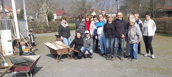 Gemeinsam aufger&auml;umt (Foto: privat)