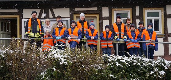 Harztor putzt auch im Schnee (Foto: Sandra Witzel)