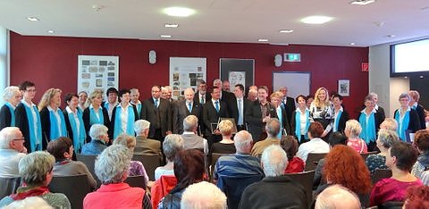 Der Nordhäuser Konzertchor bei seinem Auftritt zur Museumsnacht (Foto: Toralf Schenk ) Der Nordhäuser Konzertchor bei seinem Auftritt zur Museumsnacht (Foto: Toralf Schenk )