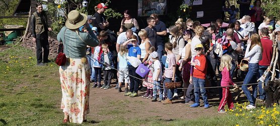 Gleich geht die Suche los (Foto: C. Wilhelm)