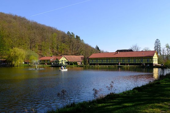 Ostern am Neustädter Gondelteich (Foto: Peter Blei) Ostern am Neustädter Gondelteich (Foto: Peter Blei)