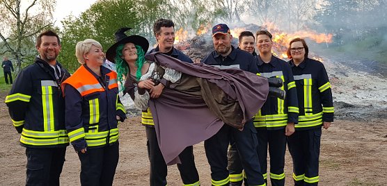 Walpurgis in Steigerthal (Foto: C. Wilhelm)