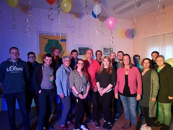 "Gemeindeclubbing" in Werther (Foto: Hans-J&uuml;rgen Weidt)