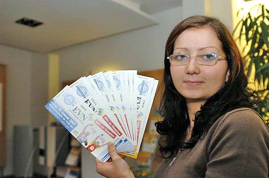 Begehrte Tickets (Foto: Wiethoff)