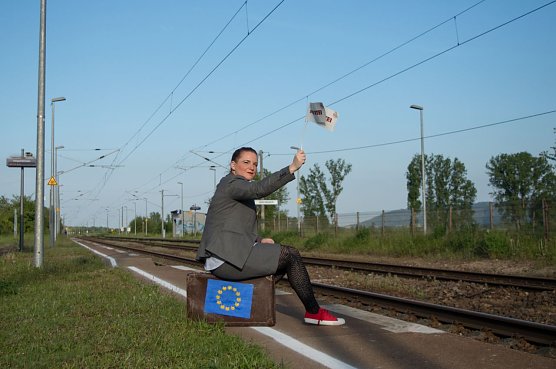 Auf dem Weg nach Br&uuml;ssel: Katja Staffehl tritt f&uuml;r die Partei Die Partei an (Foto: Nicole Mattern)