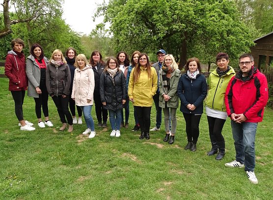 Bereits zum f&uuml;nften Mal trafen sich die Nordth&uuml;ringer Landrats&auml;mter und Tr&auml;ger des ESF-Programms JUGEND ST&Auml;RKEN im Quartier zum gemeinsamen Erfahrungsaustausch in Nordhausen (Foto: Pressestelle Landratsamt Nordhausen)