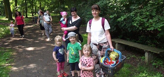 Unterwegs im Stadtpark (Foto: Kurt Frank)