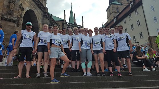 Jugendsozialwerk beim Unternehmenslauf in Erfurt (Foto: Jugendsozialwerk Nordhausen)