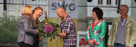 Der Goldene Roland ging in diesem Jahr an Frank Pelny (Foto: Angelo Glashagel) Der Goldene Roland ging in diesem Jahr an Frank Pelny (Foto: Angelo Glashagel)