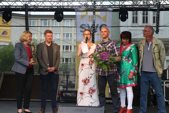 Der Goldene Roland ging in diesem Jahr an Frank Pelny (Foto: Angelo Glashagel) Der Goldene Roland ging in diesem Jahr an Frank Pelny (Foto: Angelo Glashagel)