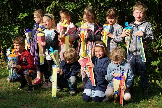 Ein weiteres Kindergartenjahr neigt sich dem Ende zu. F&uuml;r die Gro&szlig;en aus der Bunten-Spatzen-Gruppe des Johanniter-Kneipp-Kindergartens am Lohmarkt in Nordhausen wird es das letzte sein. (Foto: Sabine Hendrich)