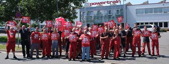 Aktionstag vor dem "Werktor" (Foto: privat)