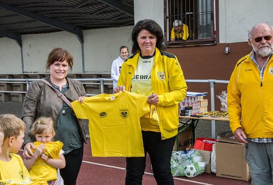 In der ersten Juni-Woche war es wieder soweit. Die kleinsten Mitglieder des Vereins LV Alstadt '98, die Kindertrainingsgruppen 3-6 Jahre hatten sich gut auf diesen Tag vorbereitet. (Foto: Linda Nuck)