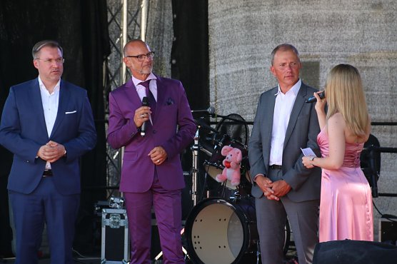 Casea feierte 150 Jahre Gipsabbau in Ellrich mit einem gro&szlig;en Mitarbeiterfest. (Foto: Susanne Schedwill)