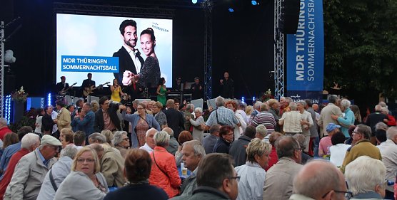 MDR Sommernachtsball in Nordhausen (Foto: Pressestelle Stadtverwaltung Nordhausen)