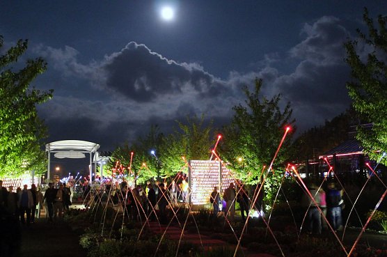 Nacht der 1000 Lichter (Foto: Rosenstadt Sangerhausen GmbH, Karin Thom)