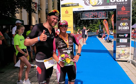 Erfolgreicher Triathlon (Foto: Peter Blei)