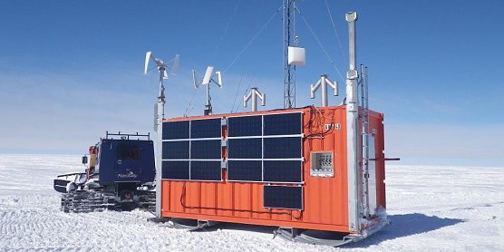 In der Antarktis leistet das Produkt von Promekon aus Petersdorf f&uuml;r Forschungen gute Arbeit (Foto: privat)