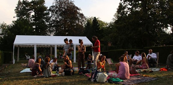 Sommerpicknick im Meyenburg-Park (Foto: Angelo Glashagel)