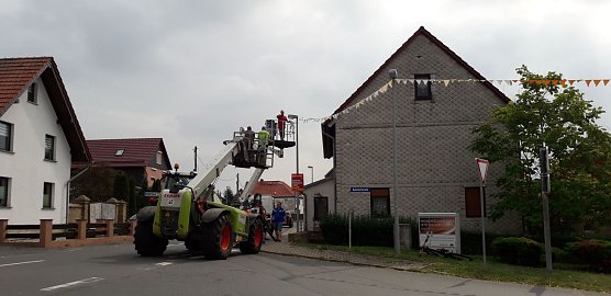 In Kehmstedt bereitet man sich auf die Festtage vor (Foto: Eva Maria Ostwald)