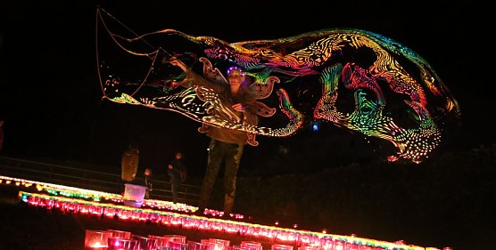 16. Lichterfest auf dem Petersberg (Foto: Angelo Glashagel)