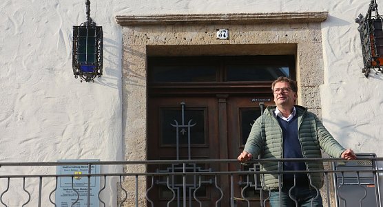 Bleicherodes B&uuml;rgermeister Frank Rostek: "Wir wollen in jedem Ort etwas bewegen" (Foto: Angelo Glashagel)