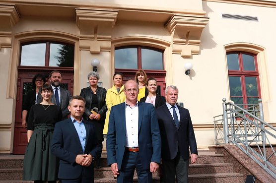 Der Landkreis Nordhausen konnte jetzt bereits zum wiederholten Mal Vertreter aus Gostyn in Polen begr&uuml;&szlig;en. (Foto: Pressestelle Landratsamt Nordhausen)