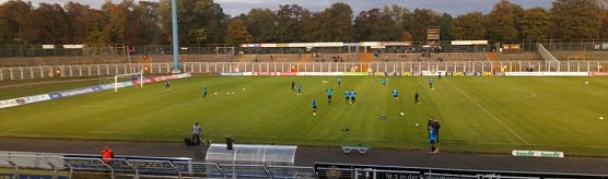 Aufw&auml;rmen (Foto: Ch. Greiner)