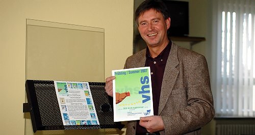 Gerhard T&ouml;lle mit dem k&ouml;rnigen Programm (Foto: wf)