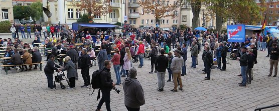 Blick auf den Theaterplatz (Foto: nnz)