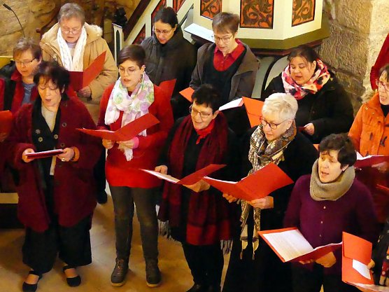 Auftritt in Sollstedt (Foto: Evangelischer Kirchenkreis S&uuml;dharz)