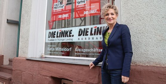 Ministerin Birgit Keller tritt f&uuml;r die Linke als Landtagskandidatin des Kreises an (Foto: Angelo Glashagel)